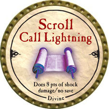 Scroll Call Lightning - 2010 (Gold) - R