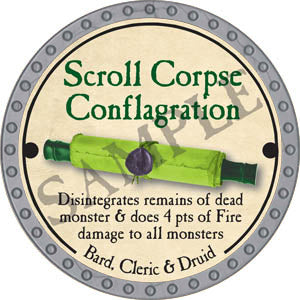 Scroll Corpse Conflagration - 2017 (Platinum)