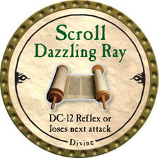 Scroll Dazzling Ray - 2010 (Gold) - UC