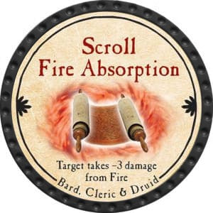 Scroll Fire Absorption - 2015 (Onyx) - C26