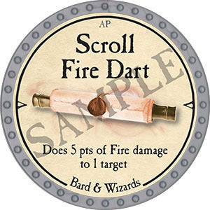 Scroll Fire Dart - 2021 (Platinum) - C