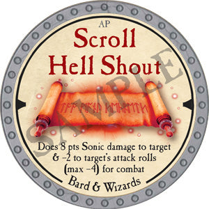 Scroll Hell Shout - 2019 (Platinum) - C37