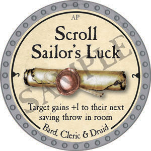 Scroll Sailor's Luck - 2022 (Platinum) - C