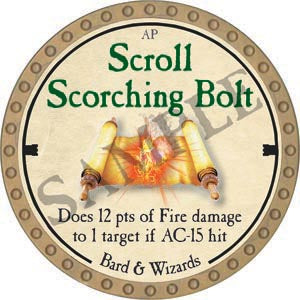 Scroll Scorching Bolt - 2020 (Gold)
