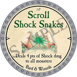 Scroll Shock Snakes - 2021 (Platinum) - UC