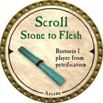 Scroll Stone to Flesh - 2007 (Gold)