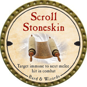 Scroll Stoneskin - 2014 (Gold) - R