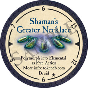 Shaman's Greater Necklace - 2019 (Blue) - C53