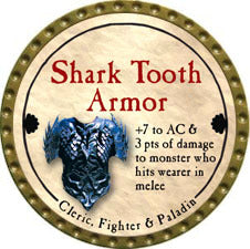 Shark Tooth Armor - 2011 (Gold)