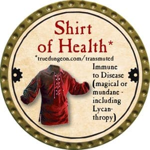 Shirt of Health - 2013 (Gold) - R