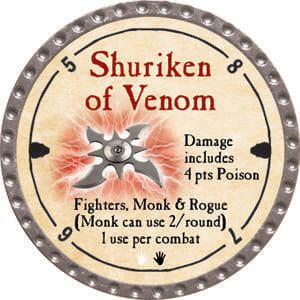 Shuriken of Venom - 2014 (Platinum) - C007