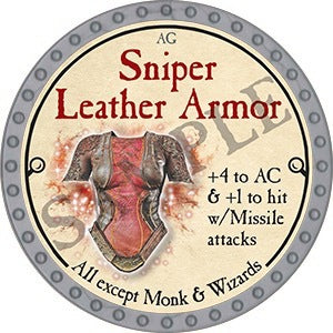 Sniper Leather Armor - 2023 (Platinum) - R