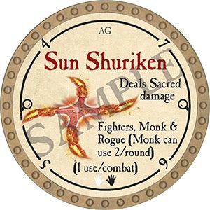 Sun Shuriken - 2023 (Gold) - R