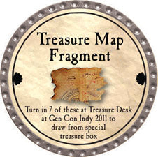 Treasure Map Fragment - 2011 (Platinum)