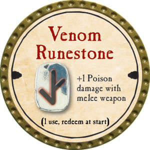 Venom Runestone - 2014 (Gold) - R