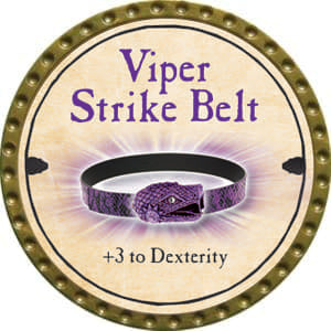 Viper Strike Belt - 2014 (Gold)