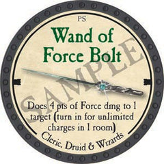 Wand of Force Bolt - 2020 (Onyx) - C37