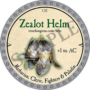 Zealot Helm - 2021 (Platinum) - UC