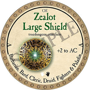 Zealot Large Shield - 2021 (Gold) - UC
