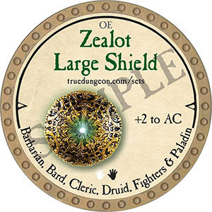 Zealot Large Shield - 2021 (Gold)