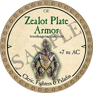Zealot Plate Armor - 2021 (Gold) - UC