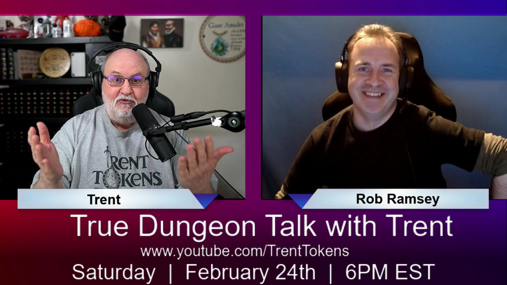 Rob Ramsey (The Voice Of True Dungeon) Live Interview - Saturday, Febr ...