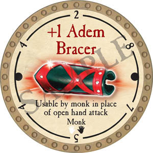 +1 Adem Bracer - 2017 (Gold) - C81
