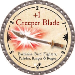+1 Creeper Blade - 2015 (Platinum) - C165