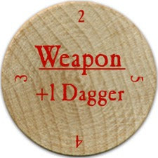 +1 Dagger - 2005a (Wooden) - C37