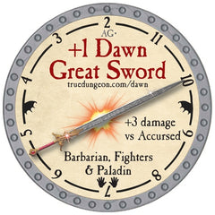 +1 Dawn Great Sword - 2026 (Platinum) - R