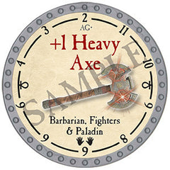 +1 Heavy Axe - 2024 (Platinum) - C184