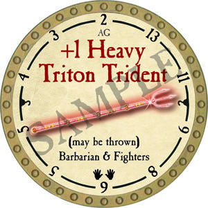 +1 Heavy Triton Trident - 2022 (Gold) - C37