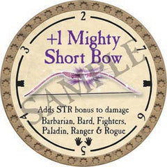 +1 Mighty Short Bow - 2020 (Gold) - C37