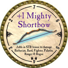 +1 Mighty Shortbow - 2010 (Gold) - C26