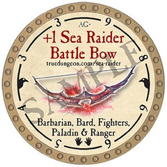 +1 Sea Raider Battle Bow - 2025 (Gold) - C184
