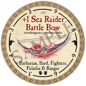 +1 Sea Raider Battle Bow - 2025 (Gold) - C140