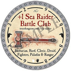 +1 Sea Raider Battle Club - 2025 (Platinum)