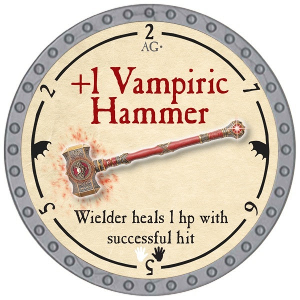 +1 Vampiric Hammer - 2026 (Platinum) - R