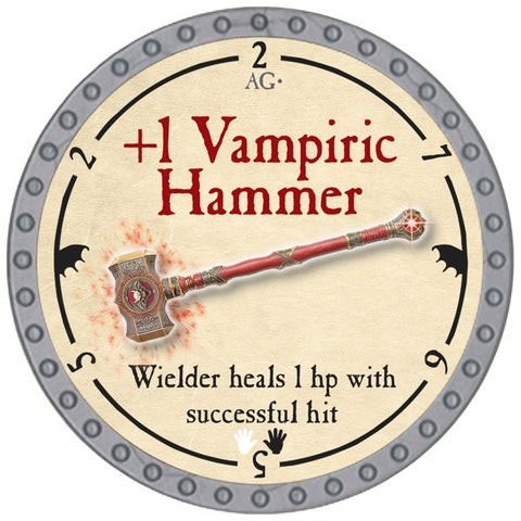 +1 Vampiric Hammer - 2026 (Platinum) - R