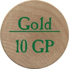 10 Gold Pieces (UC) - 2003 (Wooden) - C37