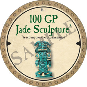 100 GP Jade Sculpture - 2019 (Gold) - C135