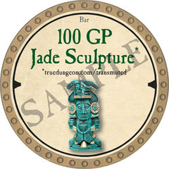 100 GP Jade Sculpture - 2019 (Gold) - C135