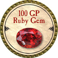 100 GP Ruby Gem - 2010 (Gold) - C26