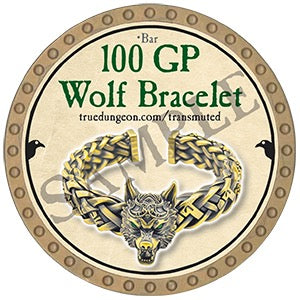 100 GP Wolf Bracelet - 2025 (Gold) - C165