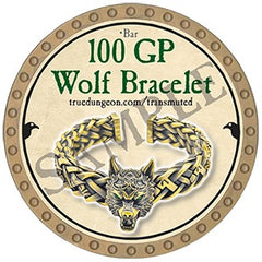 100 GP Wolf Bracelet - 2025 (Gold) - C165