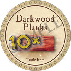 10x Darkwood Planks - 2022 (Tan) - C119