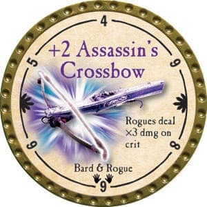 +2 Assassin's Crossbow - 2015 (Gold) - C007