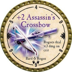 +2 Assassin's Crossbow - 2015 (Gold) - C007