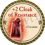 +2 Cloak of Resistance - 2016 (Gold) - C135