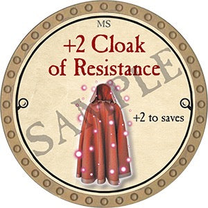 +2 Cloak of Resistance - 2023 (Gold) - C130